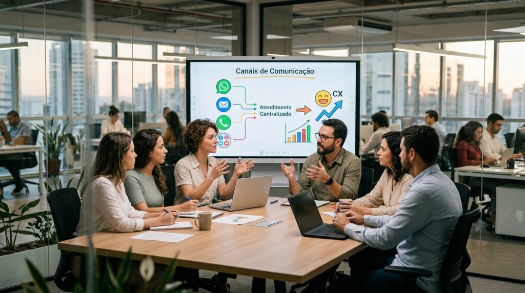 Sistema de atendimento multicanal